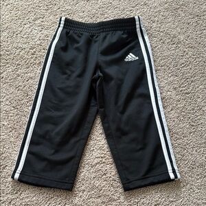 Adidas toddler 18 month Black Track Pants